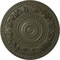 Ekena Millwork Rose Ceiling Medallion (Fits Canopies up to 13 1/2"), Hand-Painted Witch Hazel, 33 7/8"OD x 2 3/8"P CM33ROWHF - alternate 1